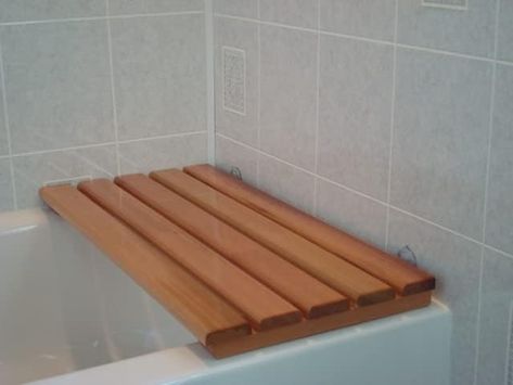 Amazon.com: Butt Bench Bathtub seat (Cedarwood - Large, Natural) : Health & Household Bathtub Seating Benches, Bathtub Bench, Bathtub Seat, Bath Bench, Transfer Bench, Diy Bathtub, Bath Seats, Large Tub, Bathroom Images