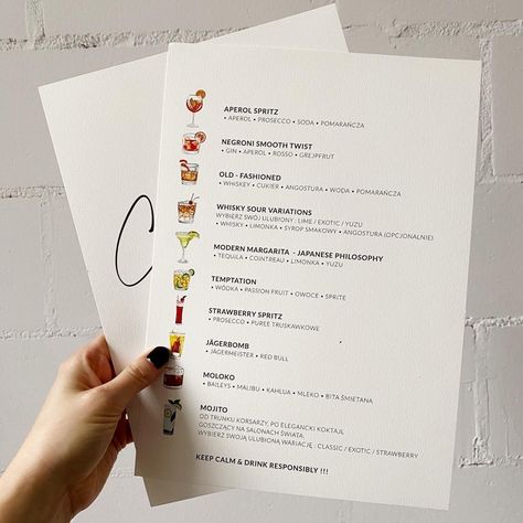 Cocktail Menu With Illustrated Drinks, Custom Bar Signature Drinks, Signature Cocktail Sign, Made to Order, Printable - Etsy Menu Illustration, Whisky Sour, Cocktail Sign, Signature Cocktail Sign, Cocktails Sign, Keep Calm And Drink, Cocktail Menu, Custom Bar, Bar Menu