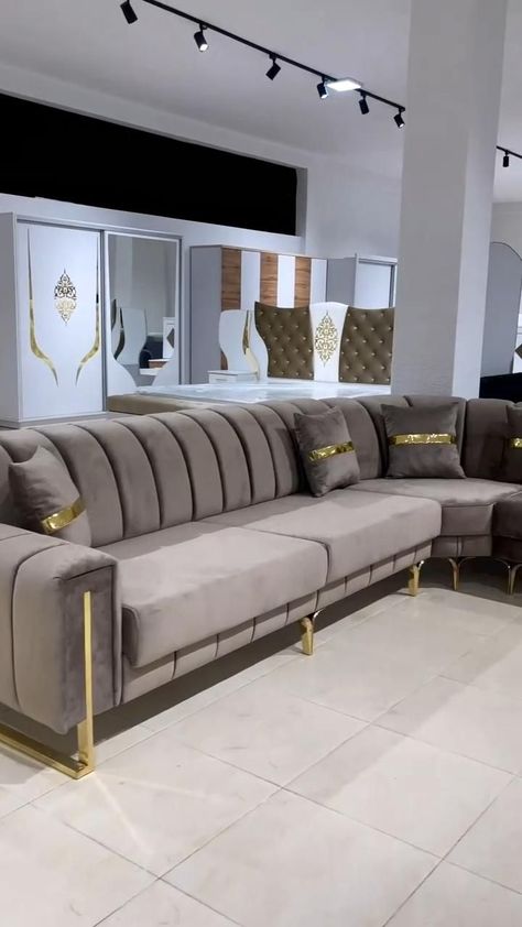 Sofa Cumbed Design, Sofa Scandinavian, Sofa Couch Design, Luxury Sofa Living Room, Latest Sofa Designs, Luxury Furniture Sofa, Luxury Sofa Design, Latest Living Room Designs, Corner Sofa Design