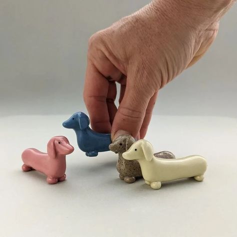 Air Dry Clay Projects, Keramik Design, Pottery Crafts, Diy Pottery, Ceramics Pottery Art, Arte Inspo, Cute Clay, Ceramic Animals, Clay Art Projects