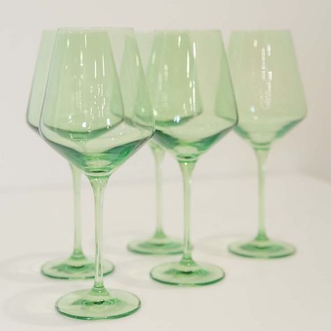 I Found the Aesthetically Pleasing Glassware You've Been Saving on Instagram Sprout Aesthetic, Green Aethstetic, Sprout Color, Uni Flat, Personality Colors, Sage Aesthetic, Mystery Bags, Color Aesthetic, Smart Tiles