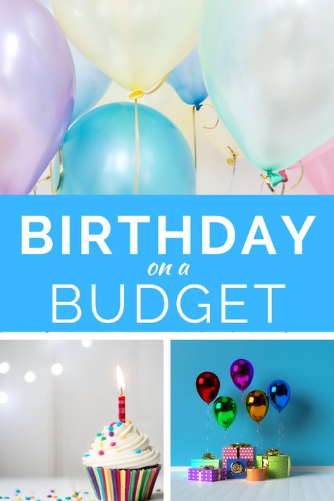 Low Budget Birthday Gifts, Inexpensive Party Ideas, Birthday Ideas On A Budget, Cheap But Fun Birthday Party Ideas, Diy Cheap Birthday Decor, Birthday Budget Ideas, Birthday On A Budget, Cheap Birthday Party Ideas, Fun Cheap Bags For Birthday