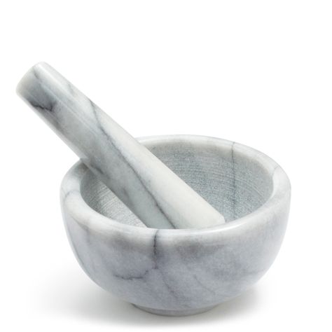 Shop Sur La Table White Marble Mortars & Pestle, 2½" x 4½" and more from Sur La Table! Fleet Farm, Spice Mill, Onyx Marble, Herb Grinder, Marble Colors, Carrara Marble, Mortar And Pestle, Kitchen Utensils Gadgets, Joss And Main