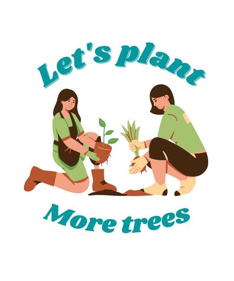 Cool design for nature lovers. Let's plant more trees quoted products are perfect gift for your friends, relative, loved ones who loves trees, nature. Design also fitting in time world environment day (June 5). lets plant some trees t-shirts, lets plant more trees t-shirts, lets plant trees graphic shirts, lets plant weed clocks, travel mugs, phone case, laptop skin, pouch, cups, comforter, curtain, mouse pad, desk mat, trees, Outdoors, Adventure, Hiking, Leaves, Camping, Woods. Plant More Trees Poster, Tree Planting Poster, Plant Trees Save Earth, Tree Planting Quotes, Tree Slogan, Advertisement Layout, Tree Quotes, Tree Day, Plants Quotes