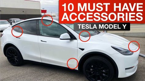 If you own a Tesla, you'll find a long list of accessories available for your car. For Model Y owners, the list is growing rapidly. Tesla Custom, Must Have Accessories, Tesla Accessories, Girly Car Accessories, Tesla Owner, Car Guide, Mom Car, Girly Car, Tesla Car