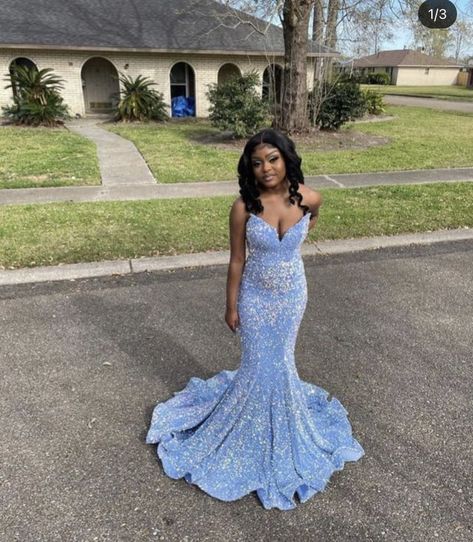 Formal Mermaid Dresses, Blue Glamorous Sequin Dress For Prom, Baby Blue Prom Dresses Black Women, Light Blue Prom Dress Black Women, Blue Sequined Mermaid Dress For Prom, Glamorous Blue Sequin Dress For Prom, Blue Prom Dress Black Women, Baby Blue Prom Dress, Icy Blue Prom Dress Black Women