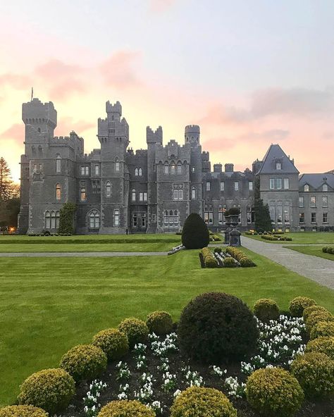 Ashford Castle Hotel Scotland Wedding Venues Castles, Ashford Castle Wedding, English Castle Wedding, Castles Wedding, Wedding In Castle, Sims Exterior, Bridgerton Core, Scottish Castle Wedding, Wedding Venues Scotland