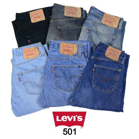 Vintage Jeans Mens, Jeans Ideas, Levi 501s, Levis 501 Jeans, Levis Vintage, Jean Vintage, All Jeans, Vintage Levis 501, Vintage Clothing Men