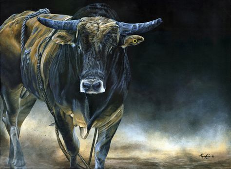 Take your eight and shove it...... Taurus Animal, Taurus Bull Tattoos, Bull Artwork, Bull Pictures, Bull Painting, Taurus Bull, Painting Pastel, Lion Photography, Bull Art