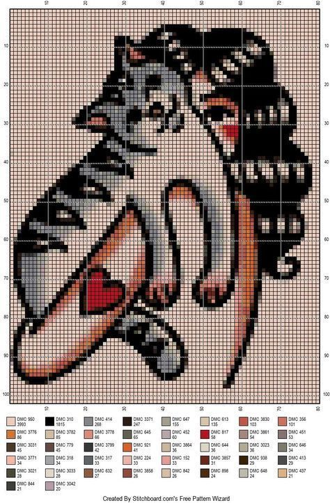 Cross Stitch Patterns Crochet, Tattoo Cross Stitch Pattern, Alpha Tapestry Pattern, Simple Alpha Patterns, Knitting Tattoo, Pixel Grid, Love Cross Stitch, Creating Patterns, Graph Crochet