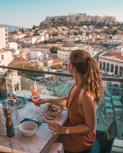 Greece Girl, Acropolis Greece, Grecia Santorini, Athens Travel, Greece Pictures, Greece Photography, Greece Vacation, Mediterranean Cruise, Mykonos Greece