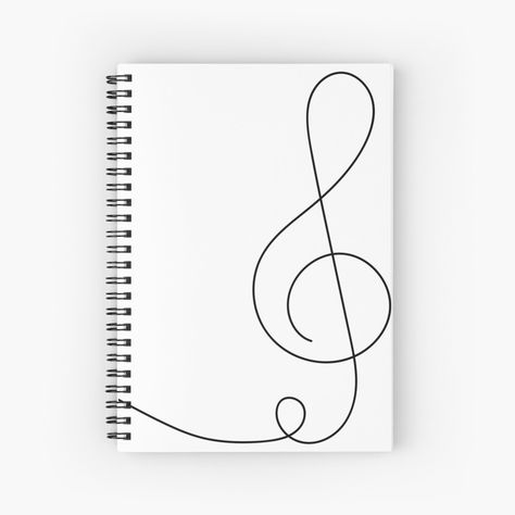 Music Notebook Cover, Minimal Music, Music Notebook, Notebook Cover Design, Music Aesthetic, Music Design, Project Design, Notebook Design, Notebook Cover