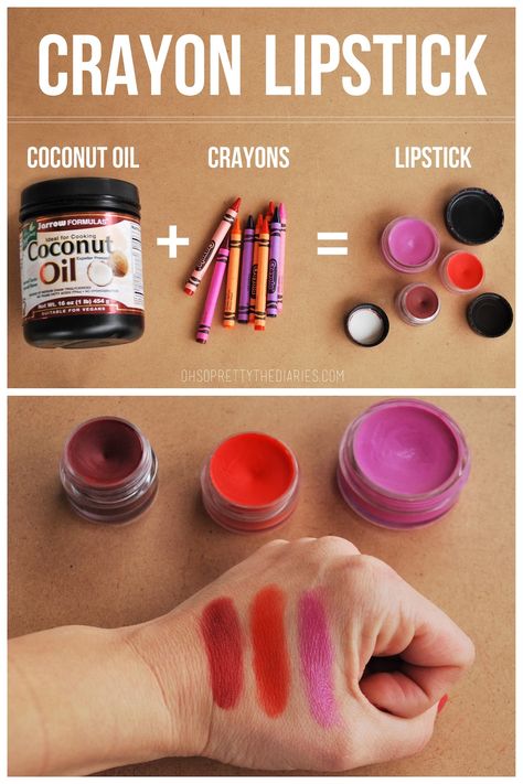 Hola chicos y chicas les habla friends les pido por favor que me sigan y vean todos los tips de belleza y lo último en tendencia y moda en mi tablero y también tengo otros tableros que quizás te puedan gustar Lipstick Recipe, Diy Crayon Lipstick, Diy Crayons, Crayon Lipstick, Diy Lipstick, Crayola Crayons, Diy Lips, 2 Ingredient, Lip Glosses