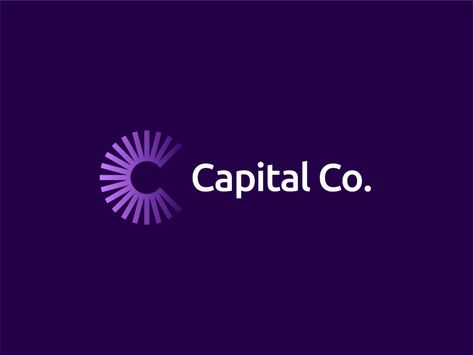 Capital Logo Design, Venture Capital Logo, Venture Capital Branding, Co Logo, Creative Hub, Instagram Website, Venture Capital, Business Names, Logo Inspiration