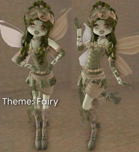 Folklore Ideas Dti, Dti Outfit Inspo Fairytale, Dti Outfit Ideas Theme Earthy Style, Fantasy Dti Outfit Theme, Dti Fantasy Theme Outfits, Dti Theme Fairy Costume, Dti Outfits Layering, Dti Theme Earthy Style, Fairy Outfit Dress To Impress