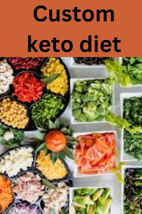 "Tailored keto diet for your unique goals." Custom Keto Diet, Keto Diet, How To Introduce Yourself, Diet