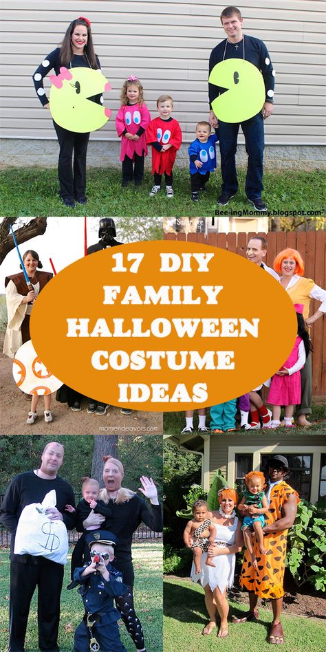 17 DIY Family Halloween Costume Ideas Costume Halloween Famille, Family Costumes For 3, Disney Family Costumes, Sibling Halloween Costumes, Halloween Costumes For Family, Themed Halloween Costumes, Halloween Costumes For 3, Hallowen Costume, Halloween Family