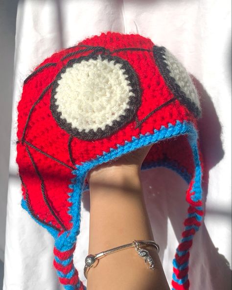 Mayday Spiderverse, Spiderverse Crochet, Spiderman A Crochet, Coming Soon Aesthetic, Aesthetic Spiderman, Spiderman Crochet, Spider Baby, Spiderman Mask, Dream Things