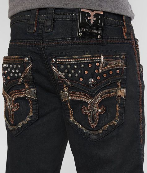 Wornstar Clothing Men, Denim Pocket Details, Wornstar Clothing, Rock Revival Jeans Mens, Affliction Jeans, True Jeans, Jean For Men, Mens Jeans Fit, Slim Fit Mens Shirts