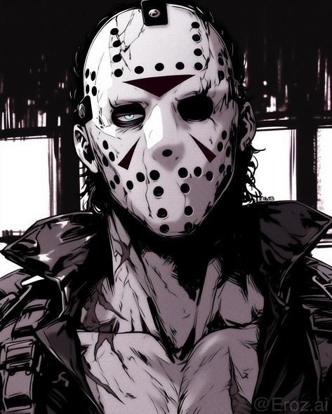 Jason Voorhees - Mashup Styles Which one is your favourite? Please Like, Share, Comment and Follow, if you enjoy my content and want to see more, really helps the page grow and helps other people see (If you want to re-upload, make sure it’s a few days after the post date)❤️👍🏻 #jasonvoorhees #jason #fridaythe13th #friday #horror #horrormovies #horrorart #horrorfan #anime #animeposters #animeartwork #animeartist #animestyle #animecollector #art_4anime #animecommunity #manga #animelover #an... Jason Vorhees Fanarts, Jason Voorhees Anime, Jason Voorhees Comic, Jason Pfp, Jason Vorhees Art, Michael Myers Vs Jason, Jason Wallpaper, Jason Voorhees Fanart, Jason Voorhees Wallpaper