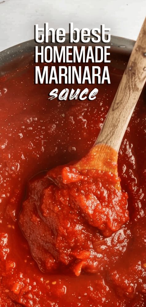 Homemade Marinara Sauce – Chasety Best Marinara Sauce, Easy Marinara Sauce, Homemade Marinara Sauce, Marinara Sauce Recipe, Meal Planning Ideas, Fresh Tomato Sauce, Marinara Sauce Homemade, Homemade Marinara, Vegetarian Meal