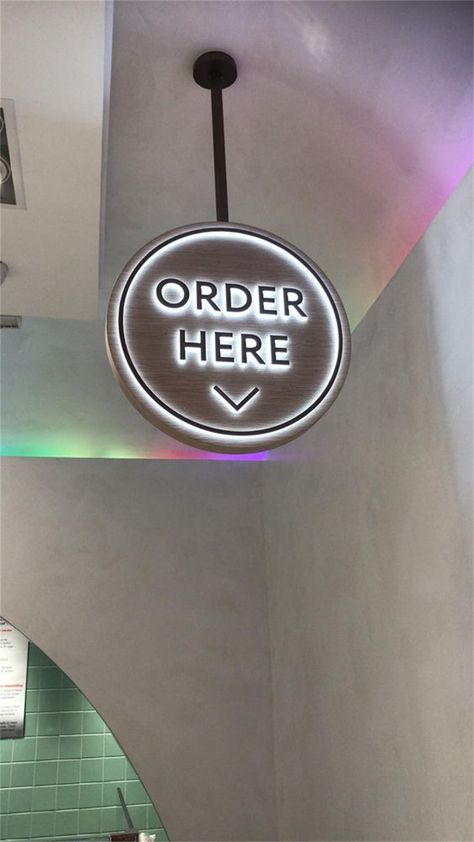 Order Here Sign, The Final Offer, Cafe Signage, Restaurant Signage, Company Signage, Store Signage, Retail Signage, Shop Signage, Custom Business Signs