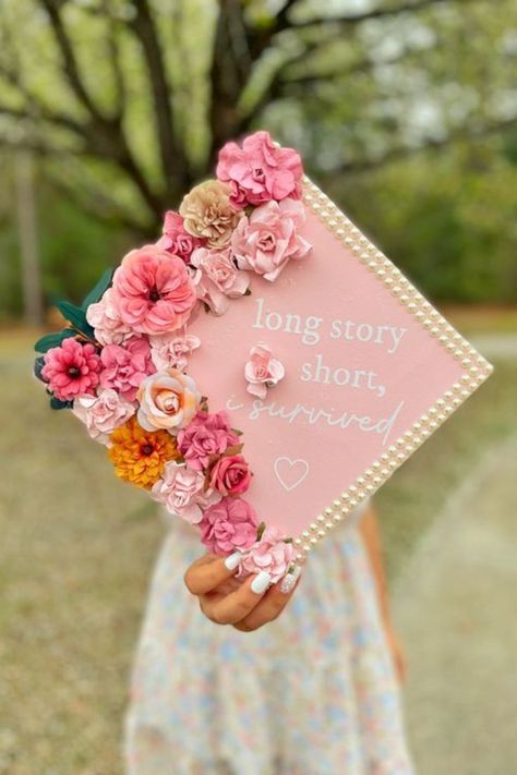 Nurse Graduation Cap Designs, Graduation Cap Decoration Nursing, Creative Graduation Caps, Graduation Cap Ideas, Nurse Graduation Cap, College Grad Cap Ideas, Grad Cap Decorated, Graduation Cap Decoration Diy, High School Graduation Cap