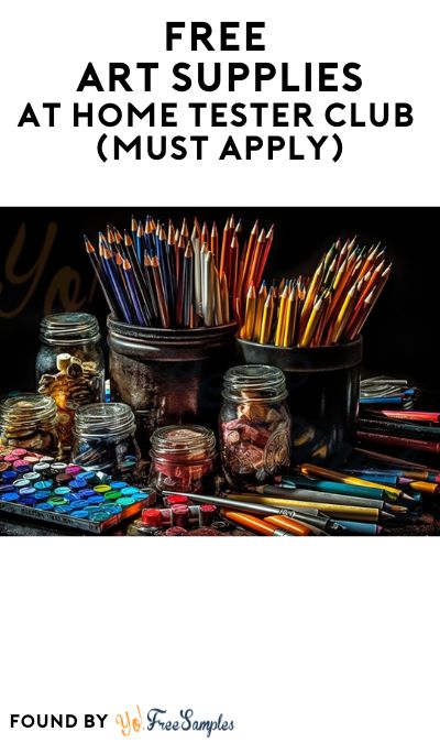 Free Art Supplies, 2024 Hobbies, Art Supplies For Beginners, Free Craft Supplies, Cheap Craft Supplies, Best Art Supplies, Free Product Testing, Freebie Websites, Get Free Stuff Online