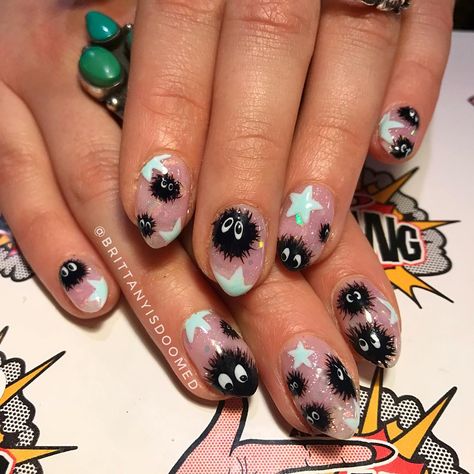 Soot Sprite, Soot Sprites, Creative Block, Funky Nails, Nail Art Inspiration, Mani Pedi, Clay Crafts, Nail Ideas, Cute Nails