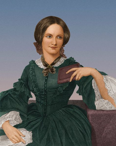 Portrait of English novelist Charlotte Bronte Us First Lady, 19th Century Women, Charlotte Brontë, Bronte Sisters, Riders On The Storm, Strong Female Characters, Historical Women, Charlotte Bronte, Jane Eyre