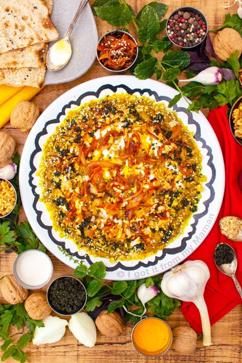 Bademjan Recipe, Kashke Bademjan, Aubergine Dip, Iranian Recipes, Iranian Cuisine, Persian Cuisine, Iranian Food, Salad Dressing Recipes Homemade, Indian Dessert Recipes