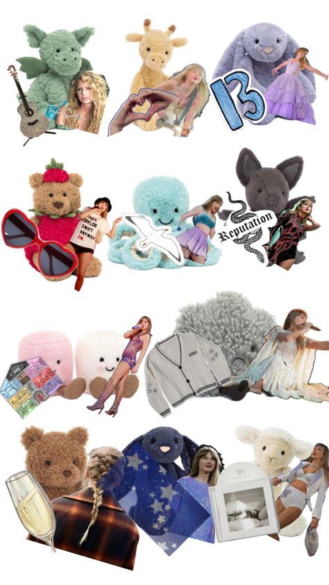 Jellycat Stuffed Animals, Swift, Taylor Swift, Animals