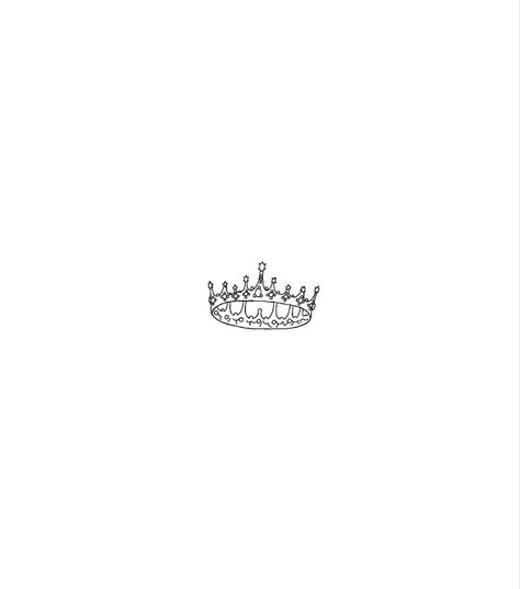 Crown Tattoo Princess, Princess Crown Tattoos For Women, Fine Line Crown Tattoo, Princess Tiara Tattoo, Princess Crown Tattoo, Simple Crown Tattoo, Princess Crown Tattoos, Tiara Tattoo, Small Crown Tattoo