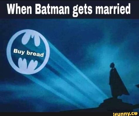 When Batman gets married – popular memes on the site iFunny.co #batman #movies #when #batman #gets #married #pic Batman Memes, Husband Meme, Funny Lists, I Am Batman, Batman Funny, Memes Of The Day, Im Batman, Dc Memes, The Dark Knight