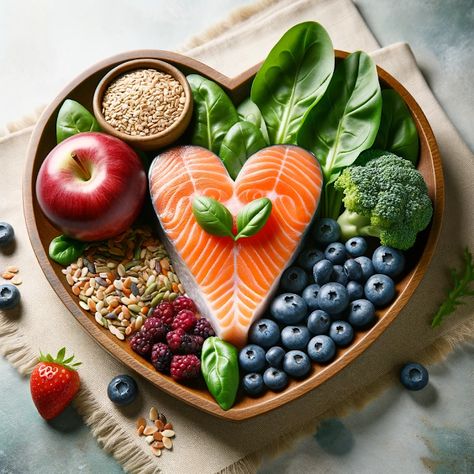 Cooking up Joy - Made with love: The Best Foods to Keep Your Heart Healthy and Redu... Food For Heart, Plant Sterols, Lower Ldl Cholesterol, Heart Healthy Diet, Instant Oatmeal, Nourishing Foods, Reduce Cholesterol, Fatty Fish, Heart Healthy Recipes