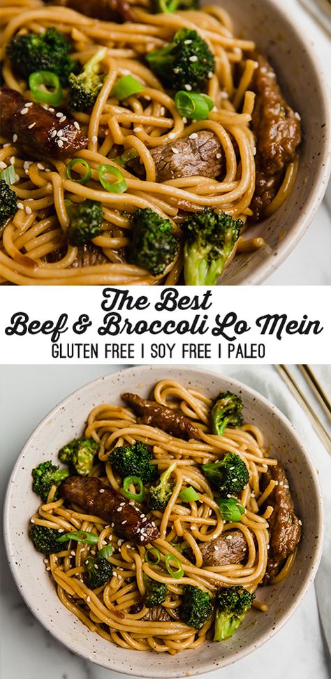 Lo Mein, Beef And Broccoli Lo Mein, Broccoli Lo Mein, Unbound Wellness, Beef And Broccoli, Aip Recipes, One Pan Meals, Food App, Food Waste