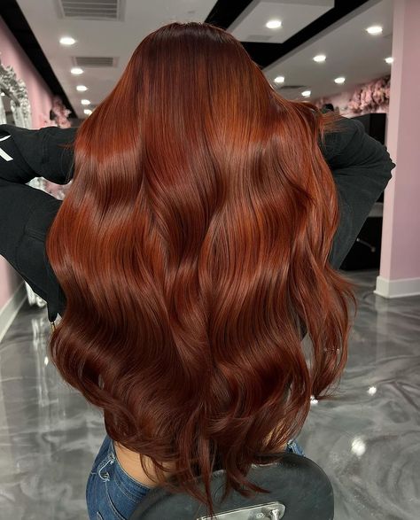 Pelo Color Vino, Copper Brown Hair, Red Hair Looks, Rambut Brunette, Red Hair Inspo, Wine Hair, Ginger Hair Color, Copper Hair Color, Hair Color Auburn