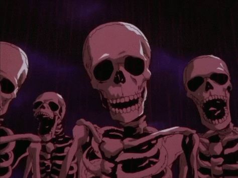 Skeleton Skeletons GIF - Skeleton Skeletons Skull - Discover & Share GIFs Two Trucks, Image Spiderman, Image Swag, Troll Face, Cool Anime Backgrounds, Instagram Funny Videos, Anime Shadow, 웃긴 사진, Anime Meme