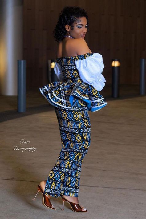 Stunning and Gorgeous ankara Peplum top and skirt styles. To see more styles, Please visit our page 6 Pieces Skirt, Ankara Peplum Top And Skirt, Peplum Top With Skirt, Ankara Pencil Skirt, Peplum Top And Skirt, Peplum Top Outfits, Ankara Skirt Styles, African Head Dress, Ankara Long Gown Styles