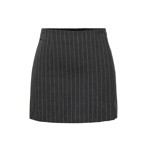 Grey Pinstripe Skirt With Zip Fastening. Brand: Only. Gender: Women. Type: Skirt. Season: Fall/Winter. Color: Grey. Pattern: Pinstripe. Fastening: Zip. Composition: 2% Lycra 64% Polyester 34% Viscose. Washing: Machine Wash At 30. Material: 2% Lycra - 64% Polyester - 34% Viscose. Black Pinstripe Skirt Outfit, Pinstripe Skirts, Reading Imagination, Pin Stripe Skirt, 90s Style Icons, School Skirts, Office Skirts, Fall Fashion Skirts, Sixth Form Outfits