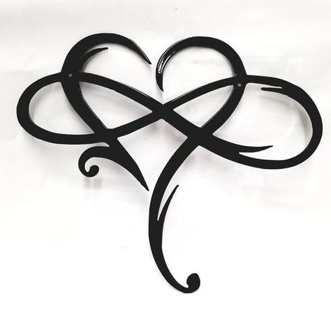 Infinity Heart Symbol, Infinity Love Tattoo, Heart With Infinity Tattoo, Love Symbol Tattoos, Infinity Symbol Tattoo, Infinity Tattoo Designs, Symbol Tattoo, Infinity Tattoos, Infinity Sign