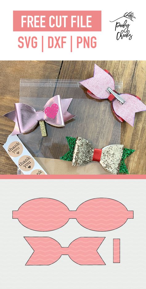 Bows Template, Diy Leather Bows, Leather Hair Bows, Hair Bow Tutorial, Bow Template, Paper Bow, Diy Bows, Felt Bows, Bow Tutorial