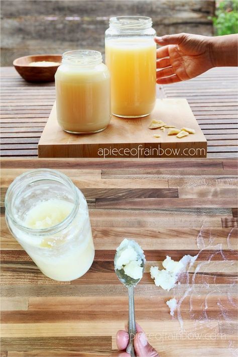 Diy Butcher Block, Diy Conditioner, Conditioner Recipe, Butcher Block Oil, Wooden Salad Bowl, Wood Salad Bowls, Wood Wax, Glass Jars With Lids, Mason Jar Lids