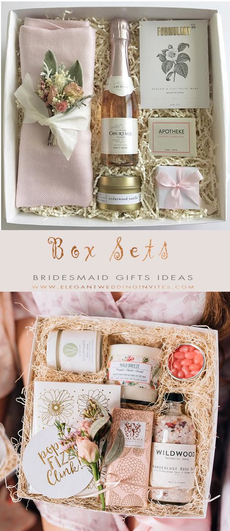 Will You Be My Bridesmaid Gifts, Best Bridesmaid Gifts, Gifts For Bridesmaids, Bridesmaid Boxes, Wedding Party Invites, Box Sets, Bridesmaid Gift Boxes, Bridemaids Gifts, Bridesmaid Box