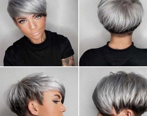 Blending gray hair