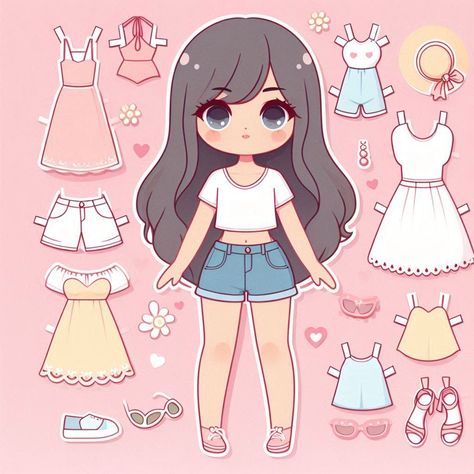 Custom paper dolls