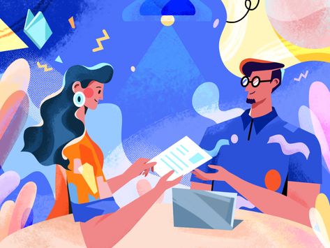 Dribbble Design, 달력 디자인, Illustration Art Drawing, Illustration Artwork, Flat Illustration, Interview Questions, Ux Design, Design Process, Character Illustration