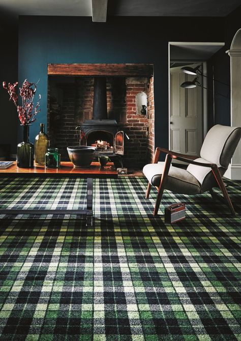 How to Incorporate Tartan in Interiors https://www.thedesignstory.com/blog/tips/how-to-incorporate-tartan-in-interiors 2023 Interior Design, Tartan Carpet, Basement Carpet, Hotel Carpet, Carpet Trends, Cheap Carpet Runners, Beige Carpet, Best Carpet, Carpet Colors