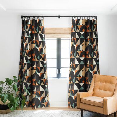 Mid Century Modern Curtains, Old Art Studio, Modern Curtains, Blackout Windows, Panel Bed, Curtains Living Room, Old Art, Window Curtain, Drapes Curtains