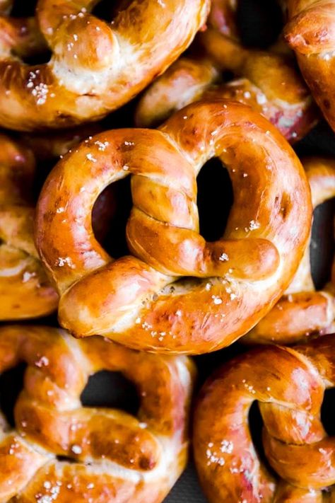 Homemade German Soft Pretzels Recipe | Savory Nothings German Soft Pretzel Recipe, German Pretzel Recipe, German Pretzels, Traditional German Food, German Food Authentic, Pretzel Recipe, Soft Pretzel Recipe, Homemade Pretzels, Homemade Soft Pretzels